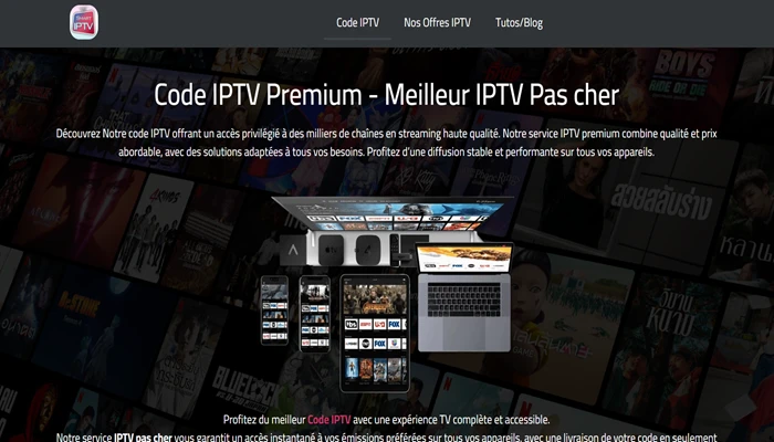 code iptv site
