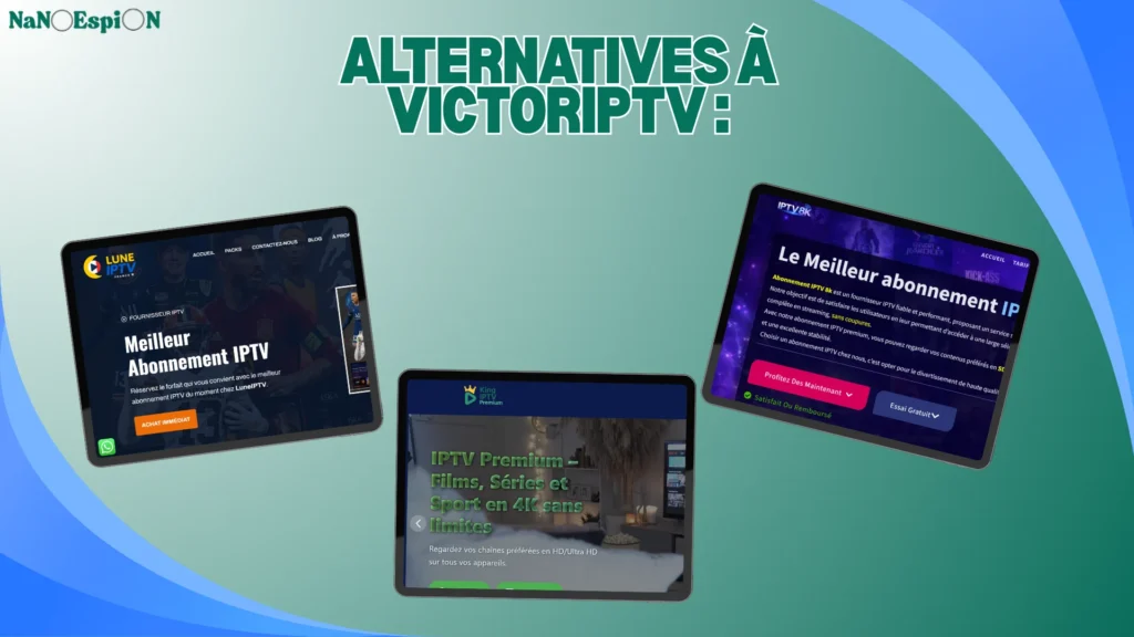 Alternatives à VictorIPTV