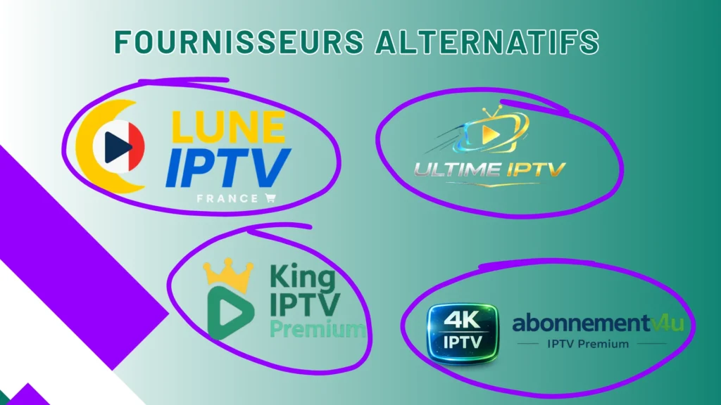 Meilleurs fournisseurs alternatifs