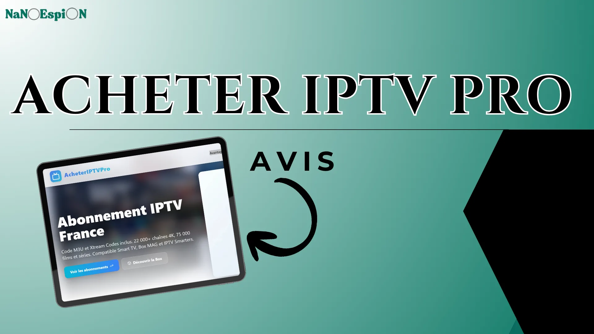 acheter iptv pro avis